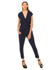 Motel Orla Full Length Jumpsuit in Navy