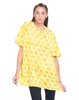 Motel Oversized Major Tee in Lemonade