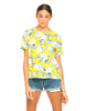 Motel Pacey T Shirt Blouse in Dahlia Citrus