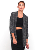 Motel Paris Drop Shoulder Cardigan in Grey