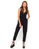 Motel Parker Cut Out Jumpsuit in Black
