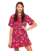 Motel Patty Shift Dress in Winter Rose Red