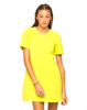 Motel Petal Shift Dress in Citrus Waffle