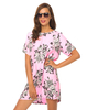 Motel Petal Shift Dress in Pink Morris Flower
