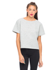 Motel Plazma Quilted Tee in Grey Marl