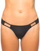 Motel Polarized Cut Out Bikini Bottom In Black