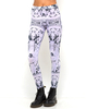 Motel Printed Legging in Churches Grey