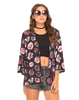 Motel Spell Kimono Jacket in Dried Roses