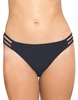 Motel Sunstone Cut Out Bikini Bottom in Black