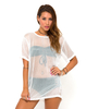 Motel Sunstruck Beach Cover Up in White