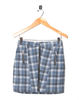 Motel Vintage Biker Skirt Full Check 0039 Size S