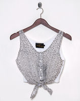 Motel Vintage Kelly Tie Top 0063 One Size