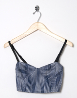 Motel Vintage Minx Cropped Bralet 0083 SIZE S