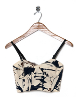 Motel Vintage Minx Cropped Bralet 0104 SIZE M