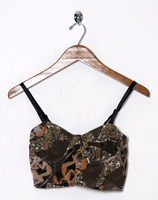 Motel Vintage Minx Cropped Bralet 0112 SIZE M
