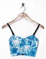 Motel Vintage Minx Cropped Bralet 0114 SIZE M
