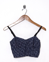 Motel Vintage Minx Cropped Bralet 0116 SIZE M