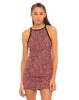 Motel Zamora Bodycon Dress in Static Pink