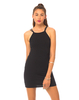 Motel Zeah Bodycon Dress in Black