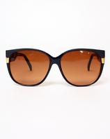 Replay Decco Vintage Sunglasses in Black and Gold