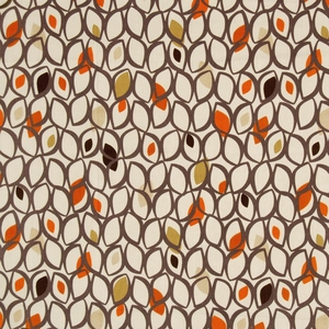 Amber Cedar Curtain Fabric