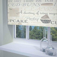 Bake Off Ready Made Daylight Roller Blind Neutral
