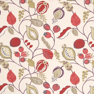 Berry Zest Curtain Fabric