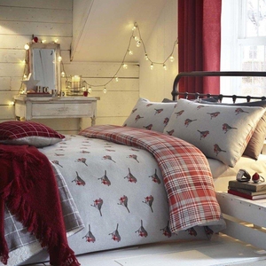 Robin Brushed Cotton Bedding Set Multi
