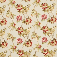 Scarlet Amaya Curtain Fabric