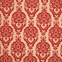 Scarlet Decadence Curtain Fabric
