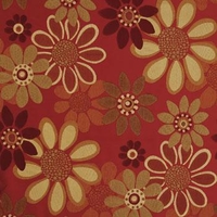 Scarlet Hiphop Curtain Fabric