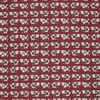 Scarlet Moo Moo Curtain Fabric