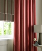 Scarlet Rib Stripe Made to Measure Curtains