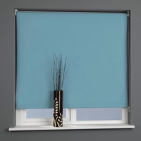 Sea Green Plain Blackout Roller Blind