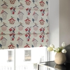 Seaside Blue Bird House Roman Blind