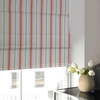 Seaside Blue Candy Stripe Roman Blind