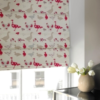 Seaside Blue Henrietta Roman Blind