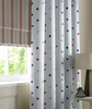 Seaside Blue Spotty Made to Measure Curtains