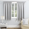Serenity Ready Made Blockout Curtains Silver
