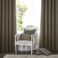 Serra Made to Measure Curtains Sepia