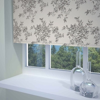 Shadow Rose Trellis Blackout Roller Blind