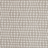 Silver Atom Curtain Fabric