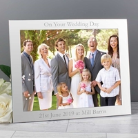 10x8 Landscape Silver Photo Frame