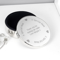 A Special Mum Round Trinket Box