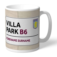 Aston Villa FC Street Sign Mug