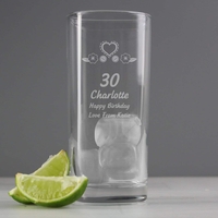 Birthday Craft Hi Ball Glass