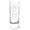 Birthday Craft Shot Glass Engraved