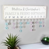 Birthday Planner Plaque with Customisable Discs