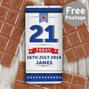 Birthday Star Milk Chocolate Bar