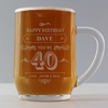 Birthday Vintage Typography Tankard